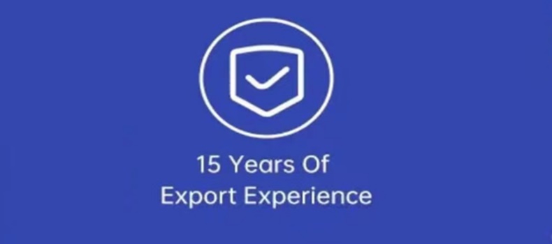 15 Years Of Export Experience